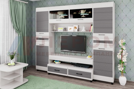 Гостиная-Стенка Камелия №10 (В-2172 х Ш-2520 х Г-452 мм)