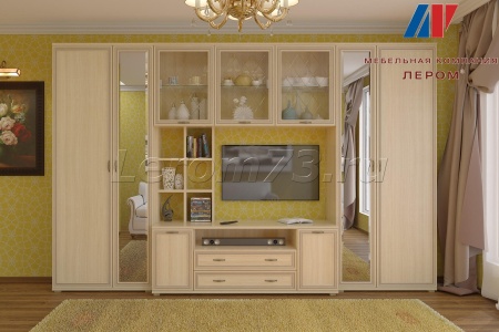 Гостиная-Стенка Карина-06 (В-2224 х Ш-3420 х Г-448 мм)
