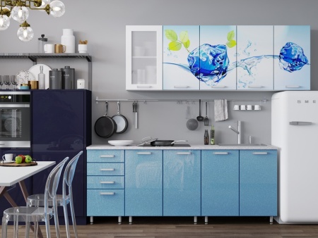 Кухонный Гарнитур Фреш МДФ 1600/1700/1800/2000 мм