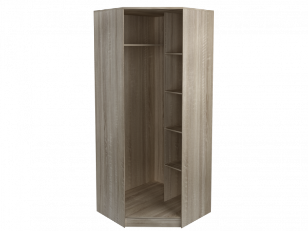 Топаз Шкаф Угловой МДФ (Ш-720 х В-2050 х Г-720 мм)/Разные Цвета