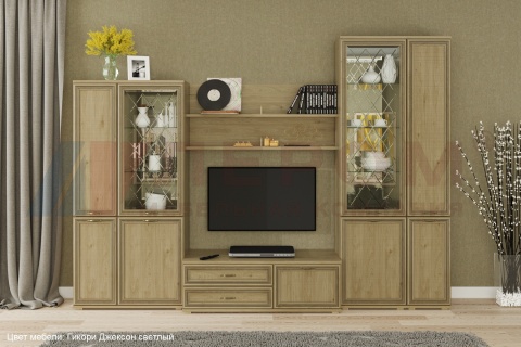 Гостиная-Стенка Карина-24 (В-2224 х Ш-3060 х Г-448 мм)