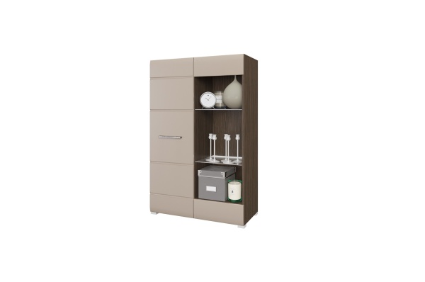 Стеллаж Ницца-3 МДФ (Ш-800 х В-1255 х Г-366 мм)/Разные Цвета