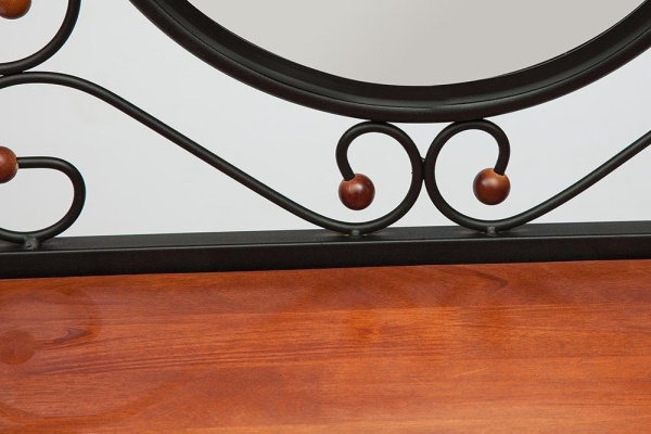 Столик туалетный AT-992 (DT-5) с мягким пуфом